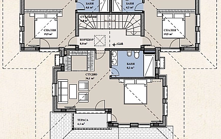 ID 7439 Новый двухэтажный дом в Святом Власе Фото 10