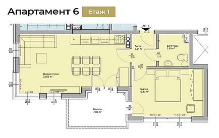 ID 15351 Квартиры от застройщика в Касабланка Фото 9