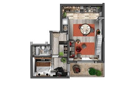 ID 12334 Недвижимость от застройщика в Эвергрин 4 Фото 4