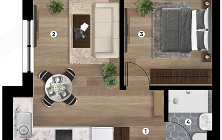 ID 12335 Недвижимость от застройщика в Форест Клаб Хаус Фото 3