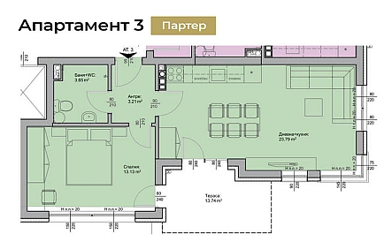 ID 15351 Квартиры от застройщика в Касабланка Фото 5
