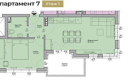 ID 15351 Квартиры от застройщика в Касабланка Фото 10