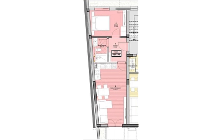 ID 15521 Двухкомнатная квартира в Эмилия Романа Сити 2 Фото 5