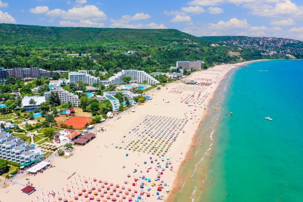 Морской курорт Болгарии