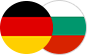Флаг Германии и Болгарии